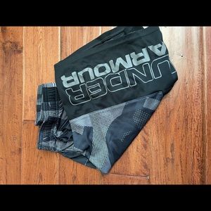 Two Boys shorts, under Armour